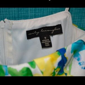 City Triangles Floral Dress